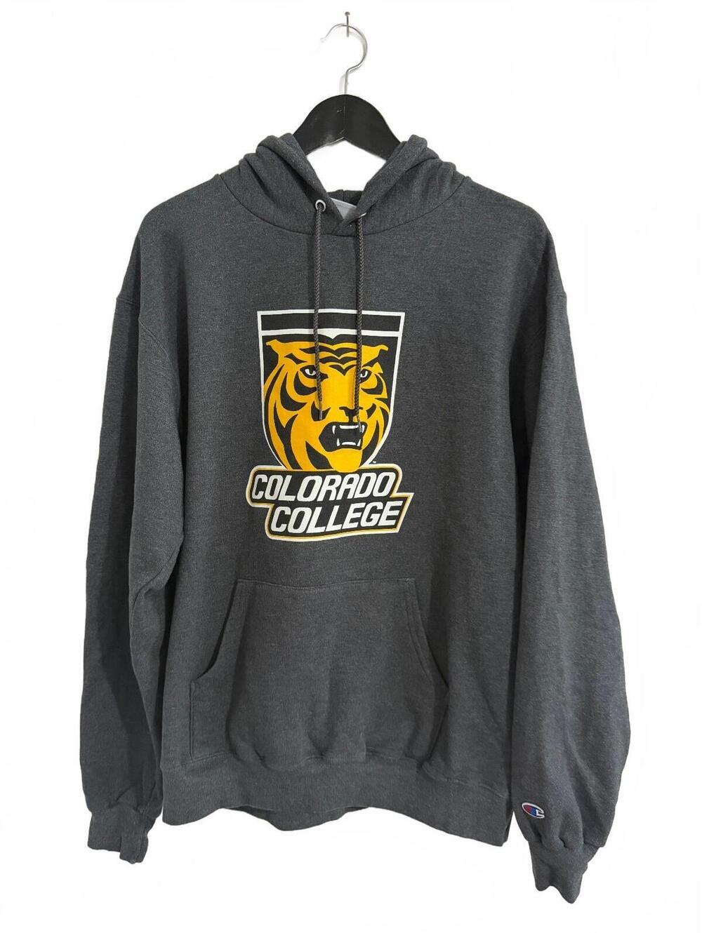 Colorado College Tigers Hoodie Sweatshirt Men's Size Large